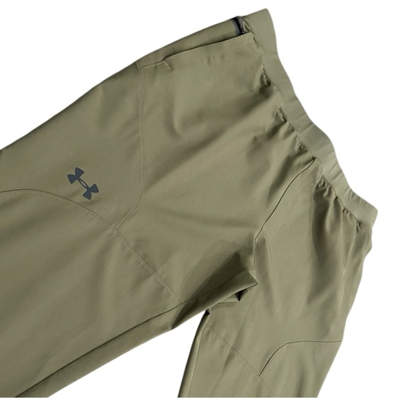 Under Armour Olive Green Joggers 2XL Tall - Picture 2 of 9
